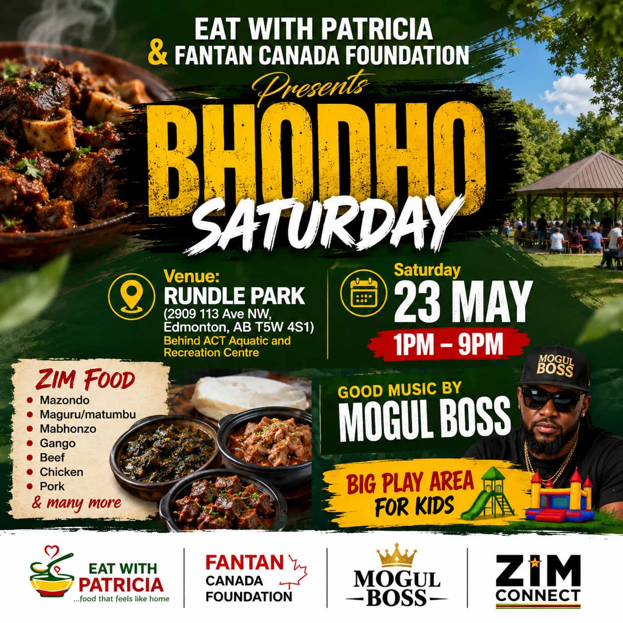 Bhodho Saturday (YEG) — Edmonton poster